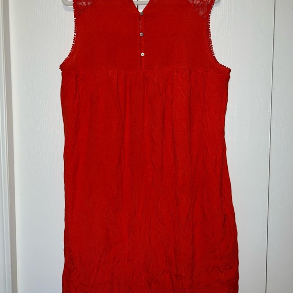 Zac & Rachel Embroidered Sleevless Flare ALine Dress - Picture 5 of 11
